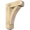 Ekena Millwork Thorton Craftsman Rough Sawn Bracket w/ Offset Brace, Douglas Fir, 8"W x 24"D x 32"H BKT0806X24X32THR04RDF - alternate 1